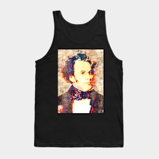 Franz Schubert Pop Art Tank Top